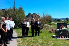 Općina Brinje odala počast poginulim hrvatskim redarstvenicima povodom 35. obljetnice stradanja u Žutoj Lokvi