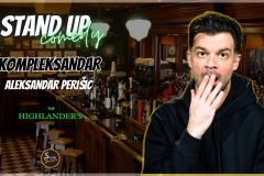 Studio smijeha ponovno u Gospiću: Aleksandar Perišić i njegov KOMPLEKSANDAR stižu u Highlander’s Pub