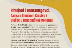 Festival znanosti u Otočcu: Dva predavanja o povijesti Otočca i Gacke