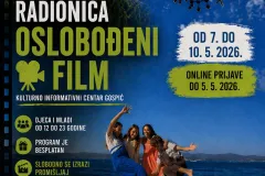 Odgođene filmske radionice za djecu u Gospiću