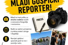 Otvorene prijave za ljetni program “Mladi Gospićki reporteri”