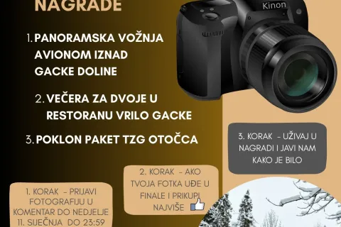 TZG Otočac provodi nagradni FOTO natječaj: Tema je snježni Otočac
