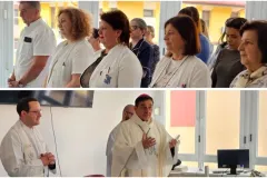 Biskup Marko Medo predvodio svetu misu u Općoj bolnici u Gospiću