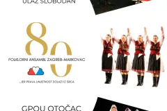 Koncert Folklornog ansambla Zagreb-Markovac u Otočcu
