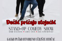 Noć kazališta u Otočcu uz stand up comedy show “Dečki pričaju stojećki”