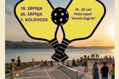 Ne propustite rekreaciju uz pickleball i najljepši zalazak sunca u Karlobagu