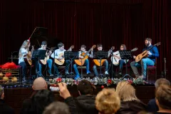 FOTO / Učenici Osnovne glazbene škole u Gospiću održali čaroban božićni koncert