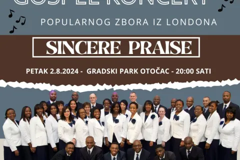 U Otočac dolazi poznati Londonski gospel zbor