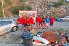 “Čisto podmorje Paga”: HGSS stanica Gospić u sklopu “Ininog Zelenog Pojasa 2024.” u akciji čišćenja otpada