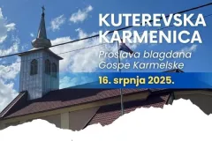 Kuterevska Karmenica 2025.: Proslava 300 godina crkve Gospe Karmelske