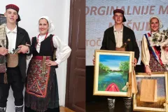 Ana Župan i Filip Milković iz HKUD-a “Široka Kula” pobjednici izbora za najljepšu narodnu nošnju u Otočcu