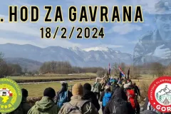 Četvrti Hod za Gavrana: Očuvanje spomena i vrijednosti Domovinskog rata