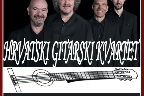 Hrvatski gitarski kvartet u POU Gospić, ulaz besplatan!