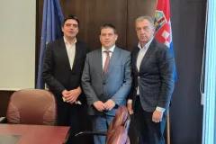 Gradonačelnik Milinović i zamjenik Kovačević na radnim sastancima s ministrima u Zagrebu