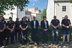 Pripadnici Saveza udruga branitelja radnika RH u Gospiću odali počast poginulim i nestalim hrvatskim braniteljima