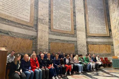 Četvrti dan Hodočašća Hodočasnika Nade: Molitva uz grob sv. Pavla, Kalistove katakombe i Santa Maria Maggiore