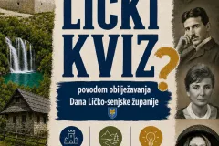 U Gospiću kviz općeg znanja povodom nadolazećeg Dana Ličko-senjske županije