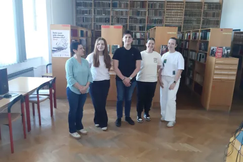 Gimnazijalci - GimGos, pobjednici završne faze projekta Lektira na mreži 2025./2026.