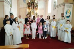 Krštenje sedmog djeteta u obitelji Kolačević