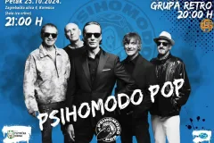 Psihomodo Pop i grupa Retro 25.listopada u Korenici