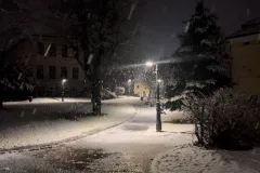 Video: Prvi tragovi zime u Gospiću!