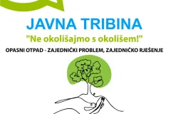 GI “Gospić je naš dom” i Udruga Lička ekološka akcija organiziraju Javnu tribinu ‘‘Ne okolišajmo s okolišem’’