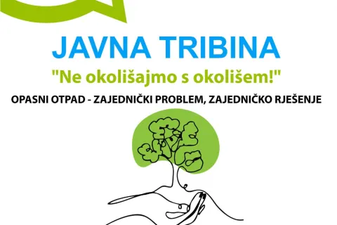 GI “Gospić je naš dom” i Udruga Lička ekološka akcija organiziraju Javnu tribinu ‘‘Ne okolišajmo s okolišem’’