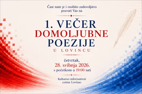 U Lovincu se održava 1. Večer domoljubne poezije
