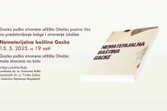 Predstavljanje knjige “Nematerijalna baština Gacke” u Otočcu