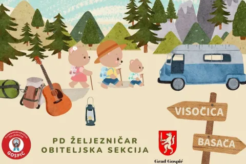 Mali medvjedići na Baškim Oštarijama - PD Željezničar Gospić organizira novi izlet za djecu