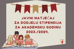 OTOČAC: Javni natječaj za stipendije za akademsku godinu 2023./2024