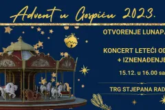 Grad Gospić poziva na adventsku čaroliju: Spektakularno otvorenje Lunaparka uz Leteći odred