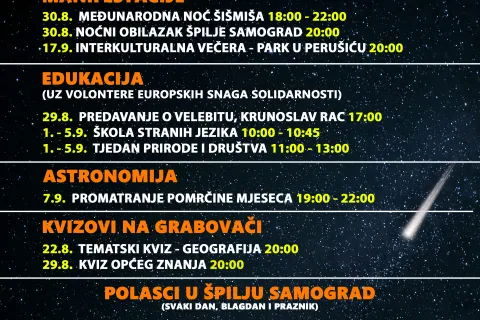Ljeto u prirodi u Pećinskom parku Grabovača