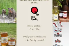 Prilika za proizvođače: Lika Quality javni poziv još uvijek traje