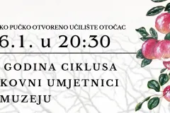 Izložbeni ciklus “Likovni umjetnici u Muzeju” u sklopu Noći muzeja Otočac