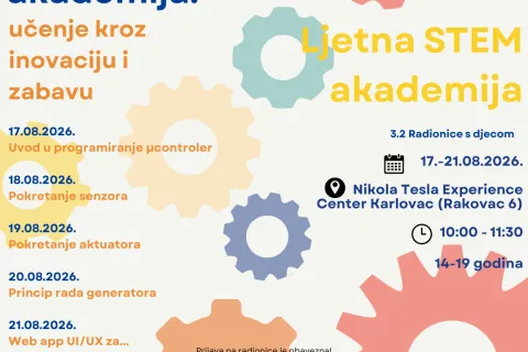 Ljetna STEM akademija ponovno stiže u Nikola Tesla Experience Centar