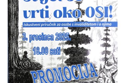 U Gospiću idući tjedan promocija knjige o iskustvima osoba s invaliditetom
