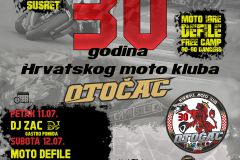 Moto klub Otočac slavi 30 godina postojanja uz spektakularna događanja