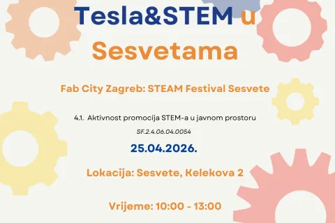 Tesla & STEM u Sesvetama: znanost na otvorenom za sve generacije