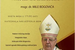 Obilježavanje pete godišnjice smrti prvog gospićko-senjskog biskupa Mile Bogovića