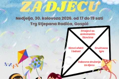 U nedjelju ne propustite zabavu za djecu i mlade u Gospiću