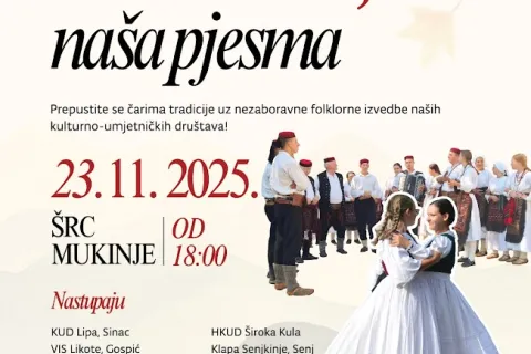 Koncert tamburaške glazbe “Naši koraci, naša pjesma” na Plitvicama