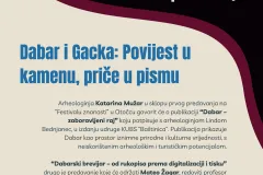 Festival znanosti u Otočcu: Arheološka i glagoljaška baština Gacke