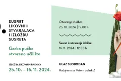 Izložba 40. Susreta likovnih stvaralaca ovaj tjedan u Otočcu
