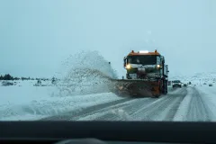 Teški uvjeti na cestama: Zatvorena A1, bura, snijeg i mokri kolnici usporavaju promet