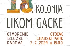 Uskoro 18. likovna kolonija LIKOM GACKE