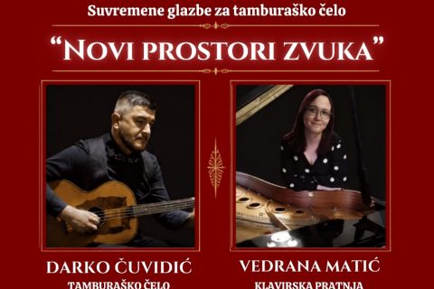 „Novi prostori zvuka“: Koncert suvremene glazbe za tamburaško čelo u Otočcu