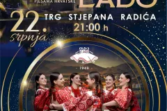 LADO donosi spektakularan plesni koncert u središte Gospića – bogat dvodnevni program povodom Dana Grada