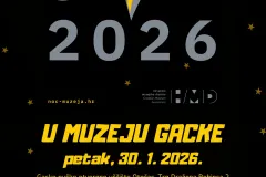 Noć muzeja u Muzeju Gacke