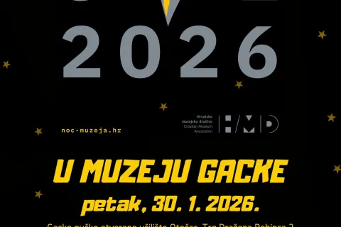 Noć muzeja u Muzeju Gacke